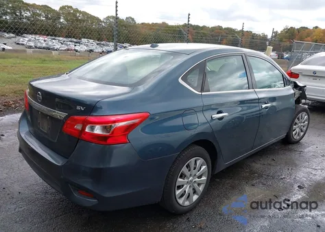2017 Nissan Sentra Sv from USA, damaged, VIN 3N1AB7AP5HY263043